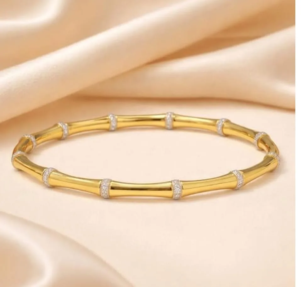 Bamboo Stone Bangle