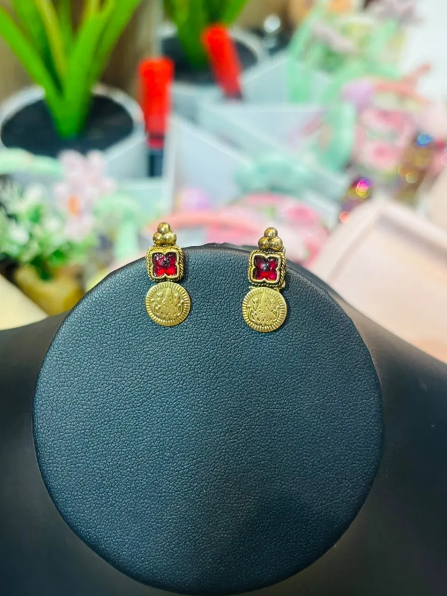 Antique Gold Lakshmi Coin Choker