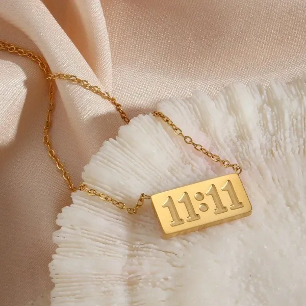 11:11 Lucky Anti Tarnish Necklace