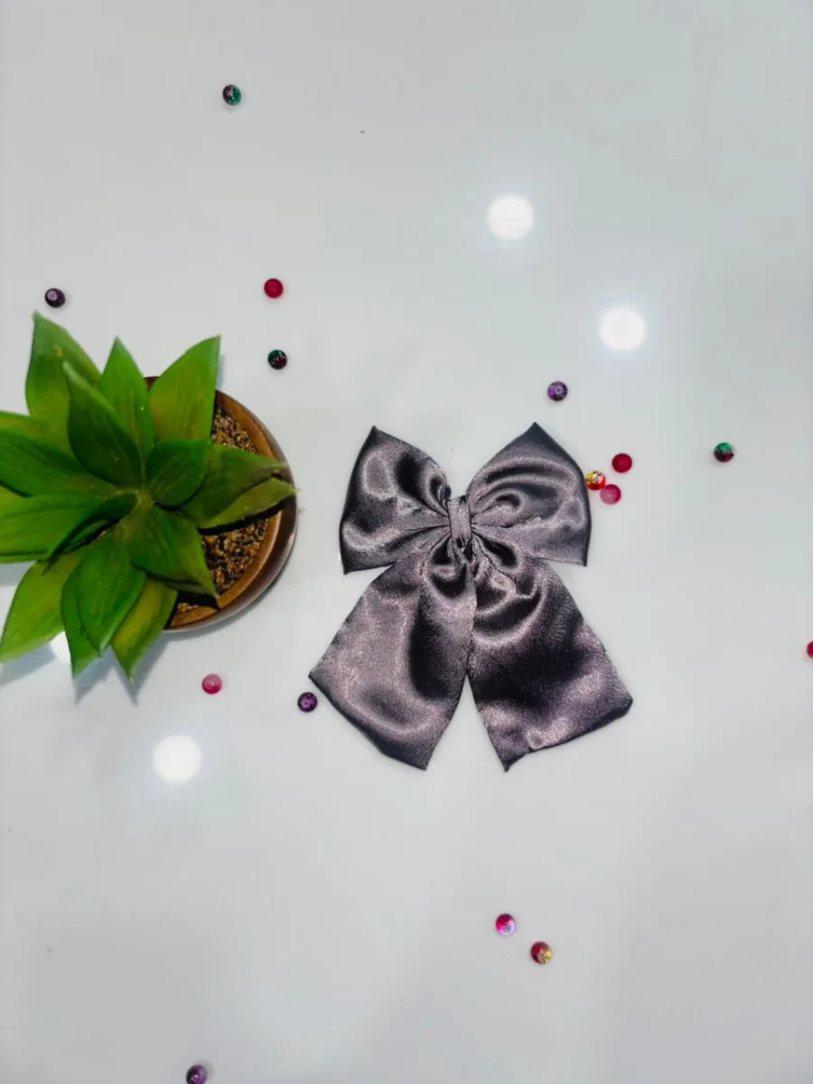 Shiny Satin Tail Bow