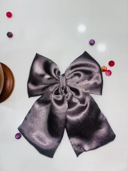 Shiny Satin Tail Bow