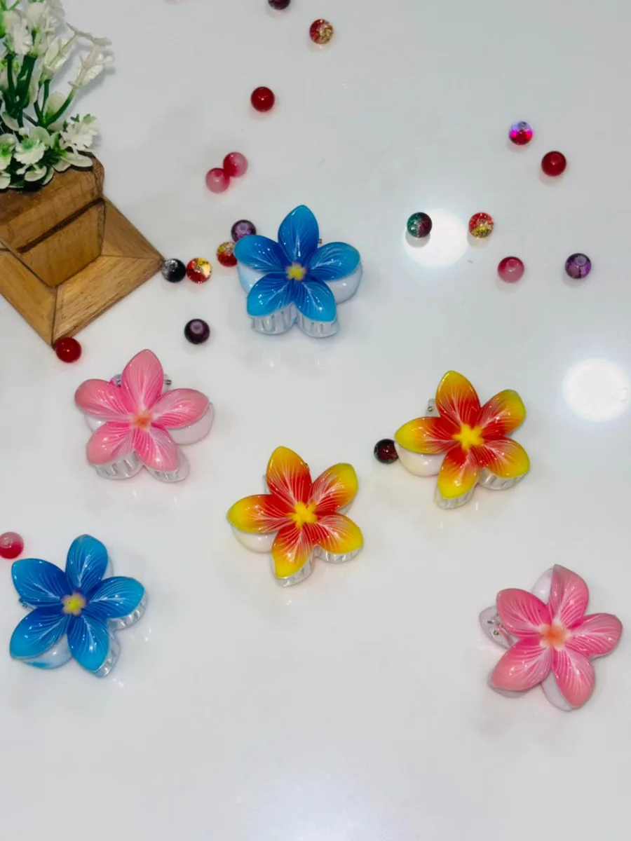 Printed Trending Hair Claws - Small
